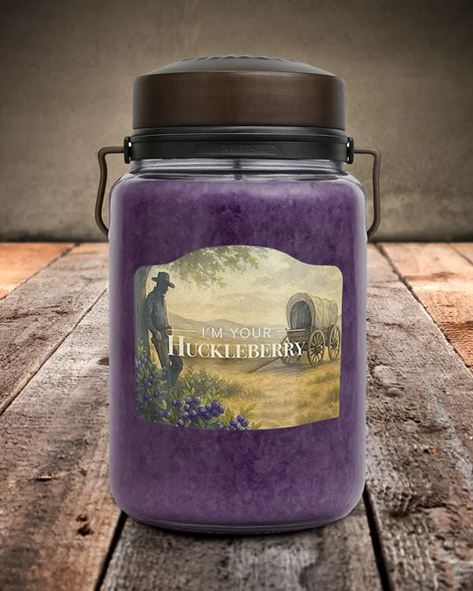 I’M YOUR HUCKLEBERRY Classic Jar Candle-26oz