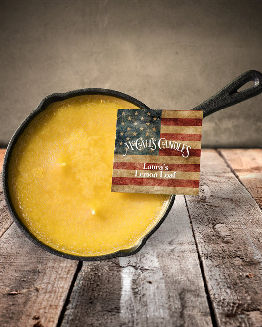 LAURA'S LEMON LOAF Frying Pan Candle-14oz