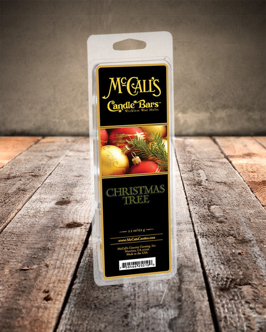 CHRISTMAS TREE Candle Bars-5.5 oz Pack