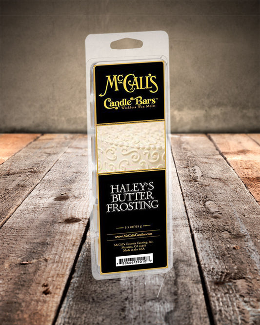 HALEY'S BUTTER FROSTING Candle Bars-5.5 oz Pack