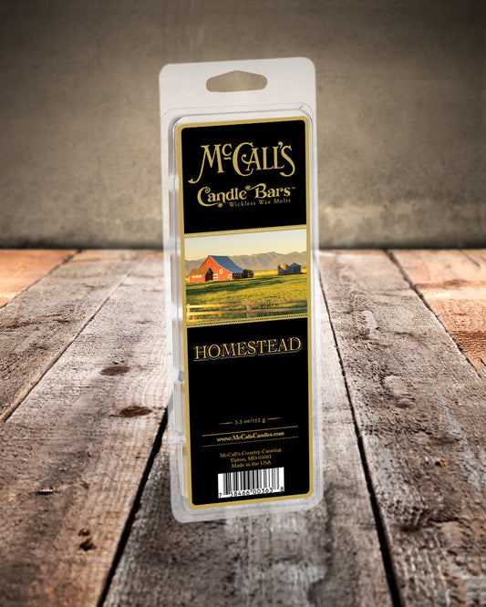 HOMESTEAD Candle Bars-5.5 oz Pack