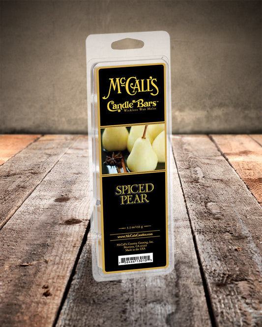 McCall's Candle Bars | Spiced Pear | 5.5 oz Pack