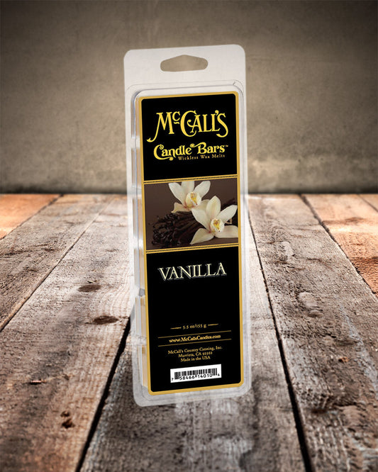 VANILLA Candle Bars-5.5 oz Pack