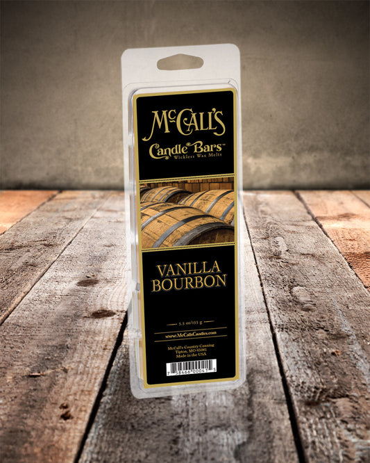 VANILLA BOURBON Candle Bars-5.5 oz Pack