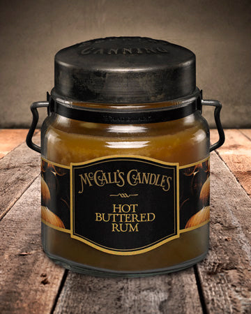 HOT BUTTERED RUM Double Wick Classic 16oz