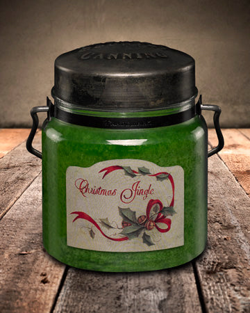 CHRISTMAS JINGLE Classic Jar Candle-16oz