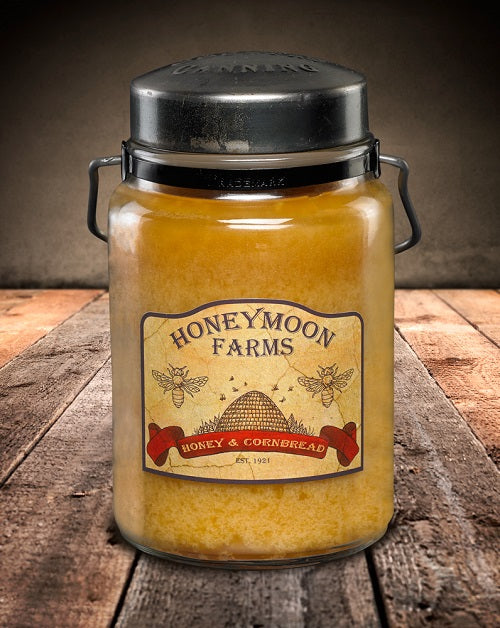 HONEY and CORNBREAD Classic Jar Candle-26oz