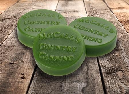 OLIVE & CITRUS LEAF Buttons-BOX of 36